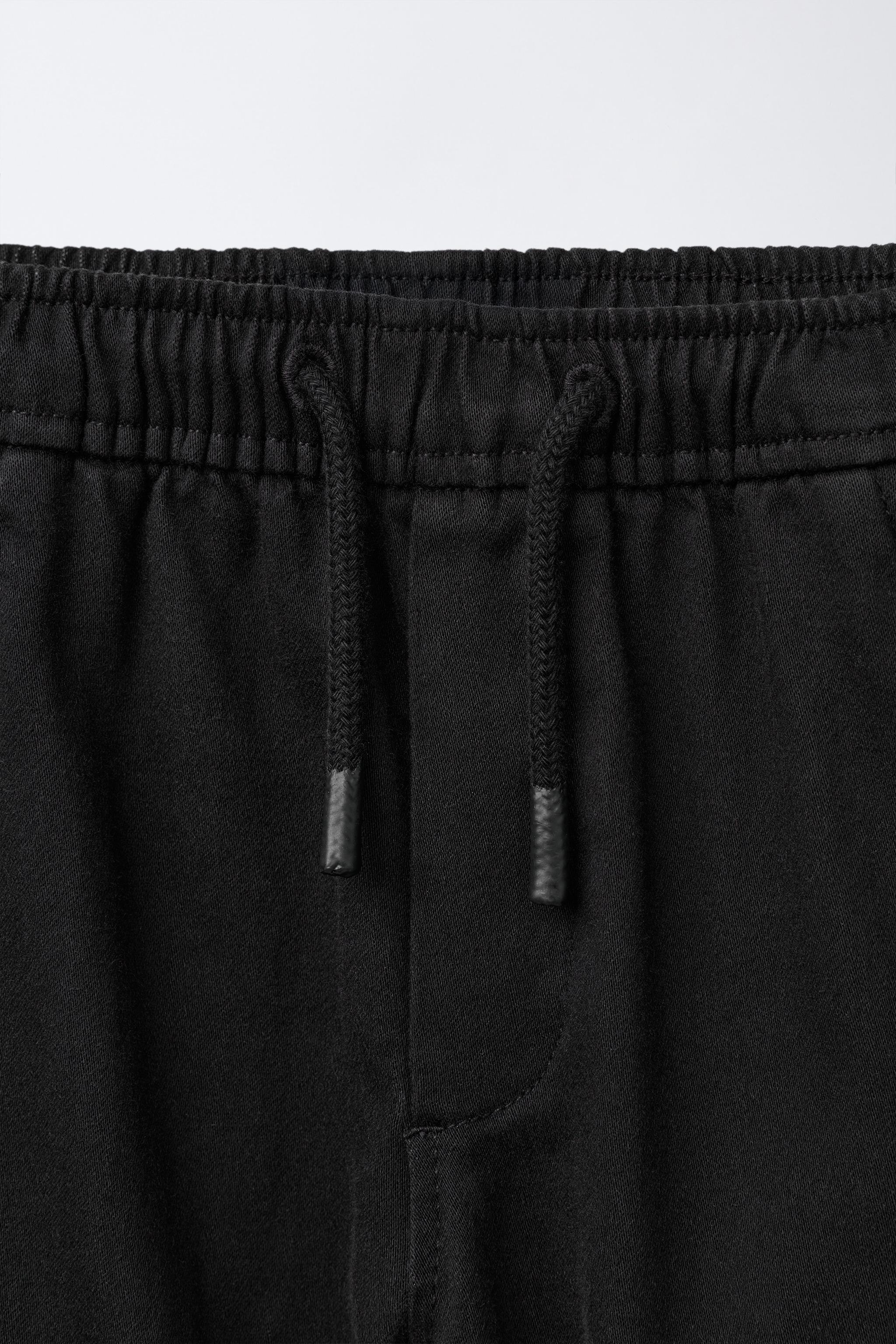 LABEL CARGO JOGGER PANTS